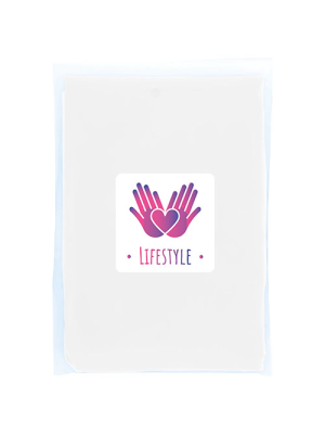 Poncho de lluvia desechable de material reciclado con bolsa de almacenamiento 