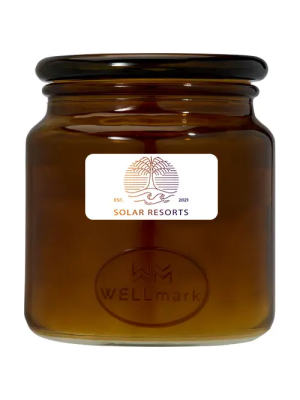 Vela perfumada de 650 g con fragancia de madera de cedro 