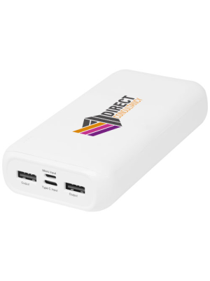 Batería externa de plástico reciclado de 20 000 mAh 