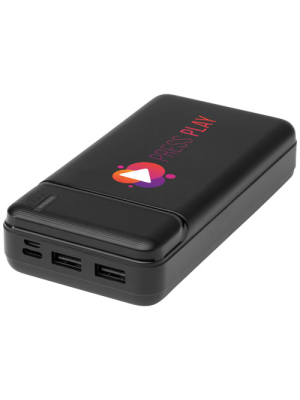 Batería externa de plástico reciclado de 20 000 mAh 