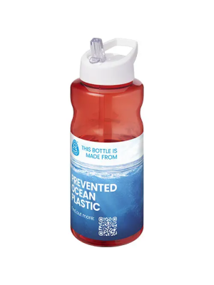 Bidón deportivo con tapa con boquilla de 1 litro 