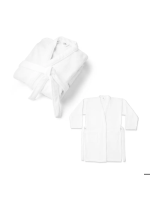 RUFFALO LARGE. Albornoz de algodón