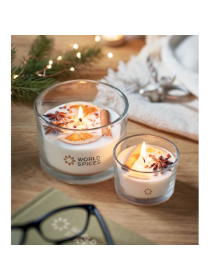 CITRUS SMALL Vela de cera vegetal 85 gr