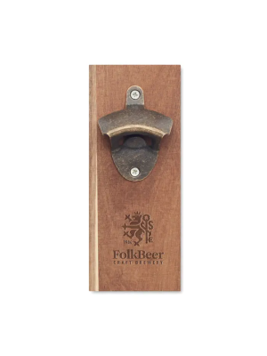 OPEN IT Abrebotellas madera con imán