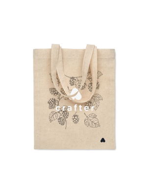 CHISAI Bolsa algodón asa corta 140 gr