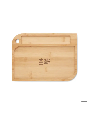 LEATA Plato para comida de bambú