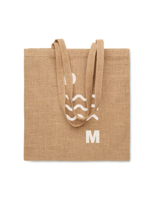 ZOLANG Bolsa de yute de asas largas