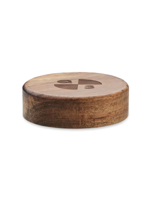 ACALESS Cargador inalámbrico madera