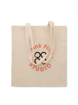 SHOPPI Bolsa compra polialgodón 130gr