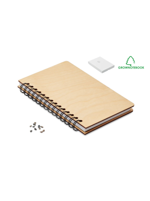 SAVAGE Libreta A5 Abedul GROWBOOK™
