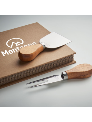 QUATTRO Set de 4 cuchillos para queso