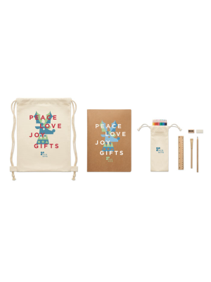 FUNDRAW Set de dibujo infantil en bolsa