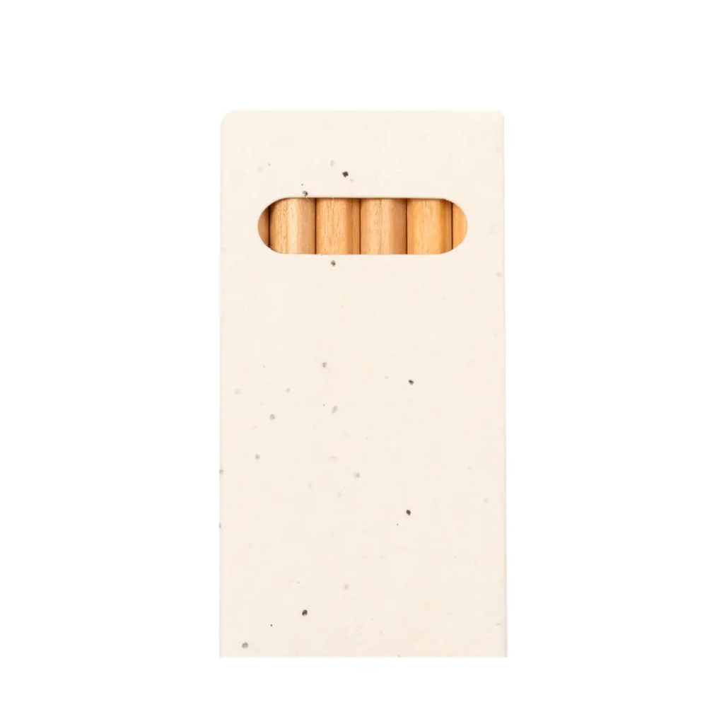 Caja Lápices Semillas Delar