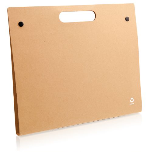 Carpeta kelem de cartón ecológico vista 1