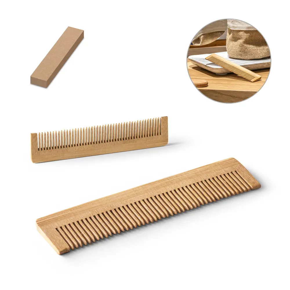 ENOS. Peine de Bambú