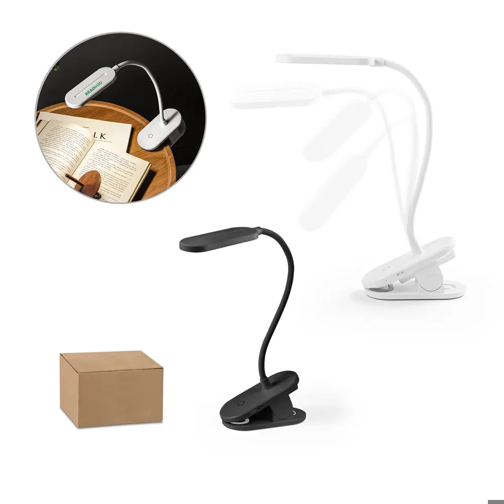 NESBIT II. Lámpara de mesa portátil en ABS reciclado