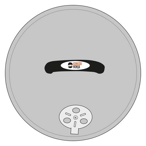 Barbacoa 12 pulgadas