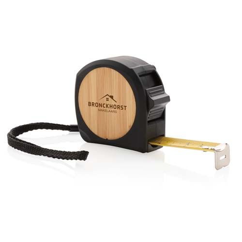 Flexómetro Bambú 5M/19mm