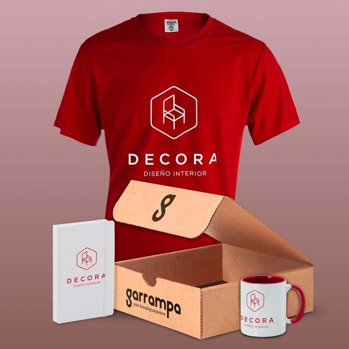 Welcome pack Recursos Humanos con camiseta con caja