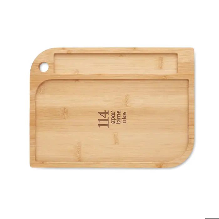 LEATA Plato para comida de bambú