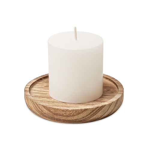 PENTAS Porta velas madera