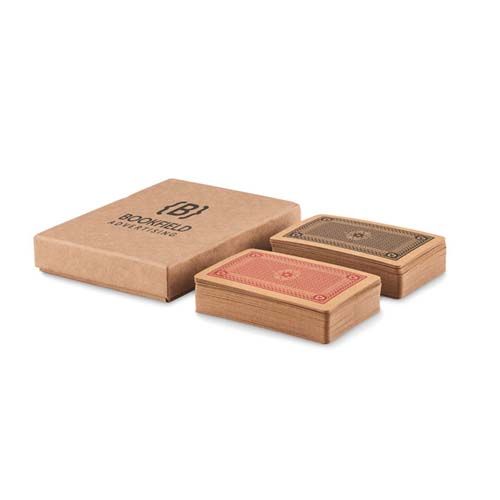 ARUBA DUO Set 2 barajas papel reciclado