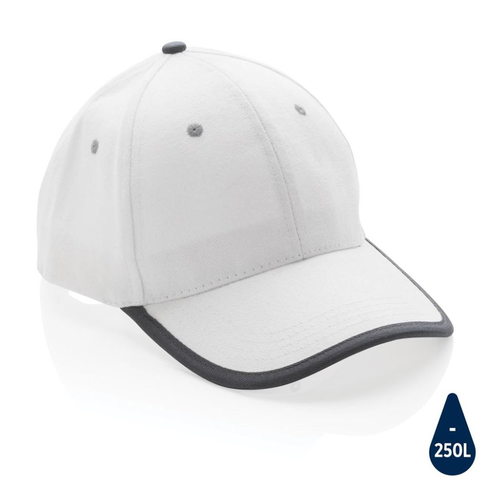 Gorra de 6 paneles de algodón cepillado 280gr Impact AWARE ™