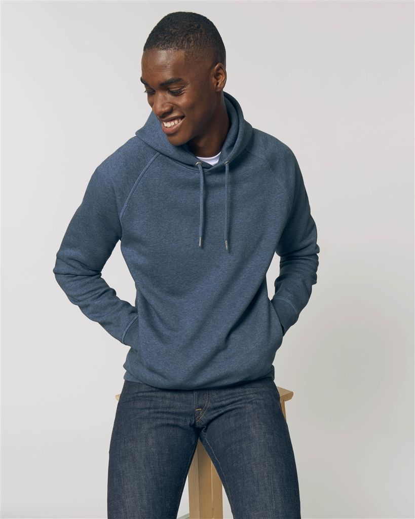 Sudaderas capucha stanley stella slider ecológico con publicidad vista 1