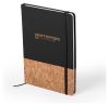 Libretas con banda elastica bluster de corcho ecológico para personalizar vista 1